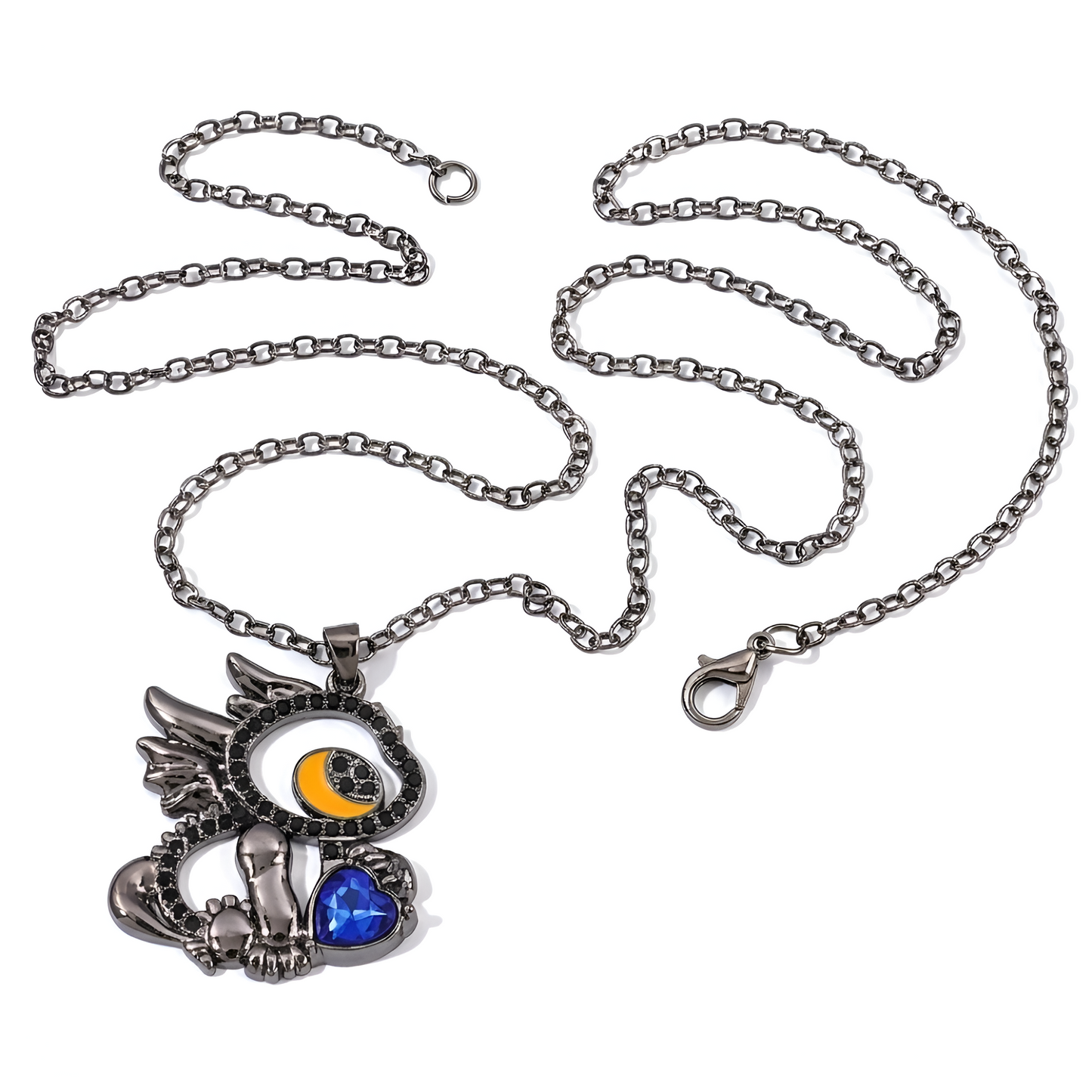 Night Fury Heart Necklace